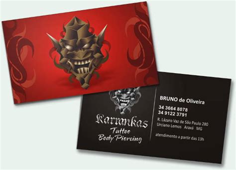 14 Tattoo Business Card Templates In Word Psd Eps Vector