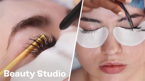 Beautiful Lash Lift And Tint Tutorial Beauty Studio Youtube