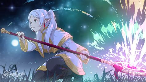 Frieren Anime Wallpaper Beyond Journeys End Hd Background By 新米