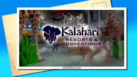 Kalahari Resort And Conventions Tv Commercial Postcard Moment Water Slides Ispot Tv