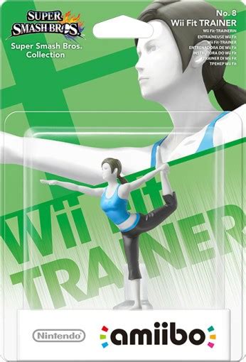 Wii Fit Trainer Super Smash Bros Collection Nintendo