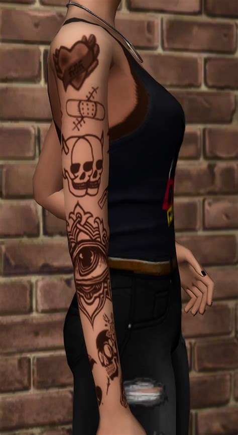 Sims 4 Cc Maxis Match Sims 4 Sims Sims 4 Tattoos