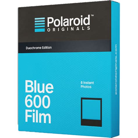 Polaroid Originals Duochrome Blue And Black 600 Instant Film