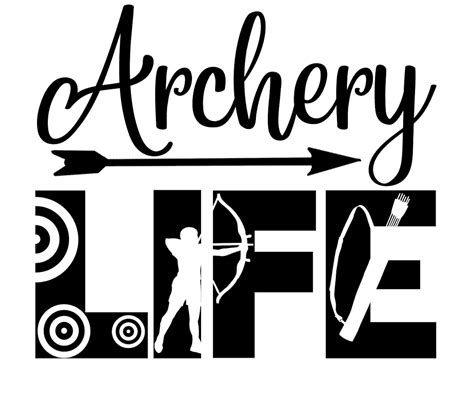 Archery Life Svg Cutting File For The Cricut Etsy