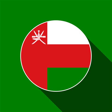 Country Oman Oman Flag Vector Illustration 9760938 Vector Art At