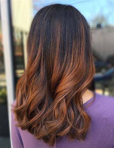 Trendy brown hair colour ideas for 2021 : 30 Best Highlight Ideas For Dark Brown Hair