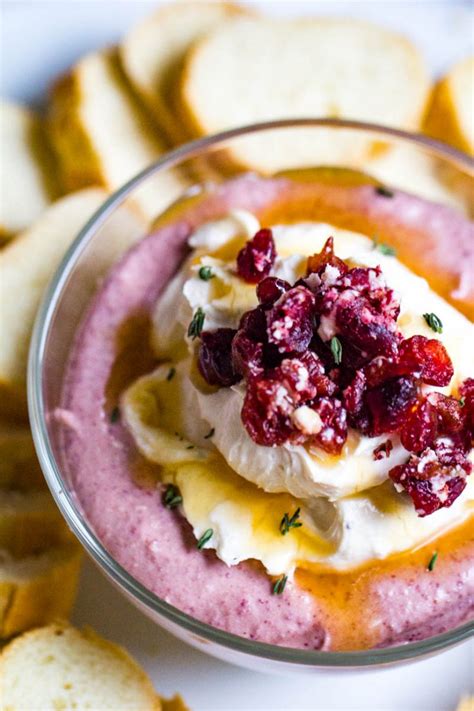 Whipped Cranberry Goat Cheese Easy Holiday Appetizer Recipe