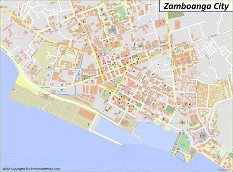 Zamboanga City Map Philippines Detailed Maps Of Zamboanga City