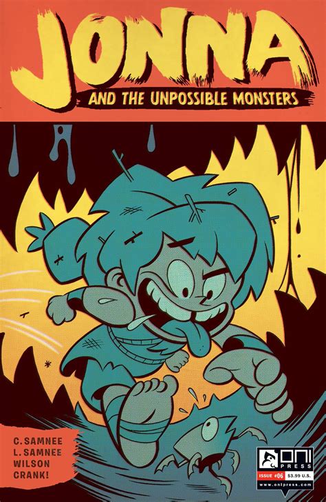 jonna and the unpossible monsters 6 cannon cover fresh comics