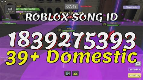 39 Domestic Roblox Song Idscodes Youtube