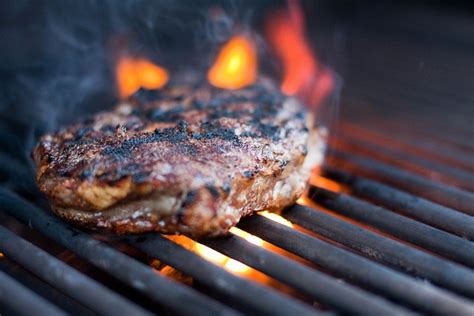 You want the meat to be at room temperature when it goes on the grill. Overcooked Red Meat 'Doubles Prostate Cancer Risk'