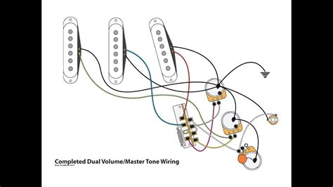Look around because we've found some cool stuff! Dual Volume/Master Tone Strat Wiring Mod - YouTube