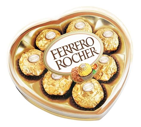 Ferrero Rocher Corazon Estuche 8pz Chocolate Dulceria 15000 En