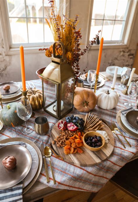 Autumn Table Setting Ideas In Honor Of Design