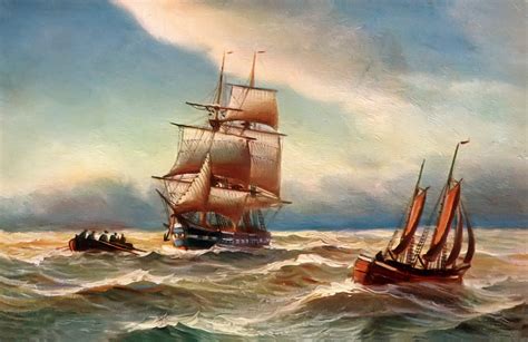 4k 5k 6k Sea Ships Pictorial Art Waves Smoke Hd Wallpaper