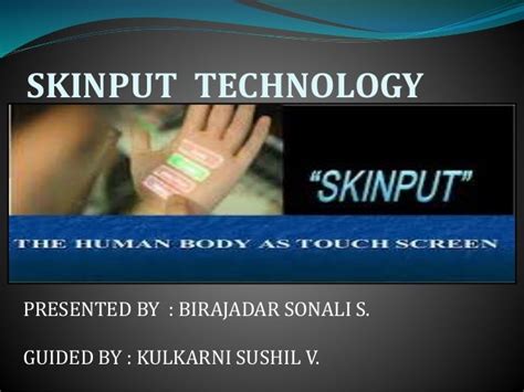 Skinput Technology
