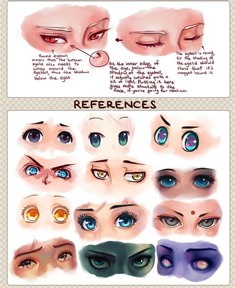 You can use a normal pencil or graphite drawing pencils. Пин на доске Eyes