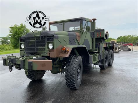 2012 Rebuild Bmy M936a2 5 Ton Military 6x6 Wrecker Truck 35000lbs Winch