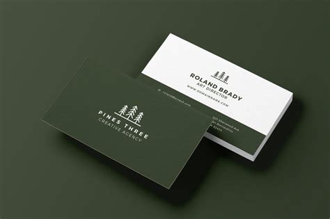 landscaping business cards youll love  print ready