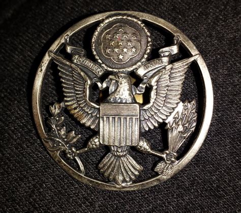 World War Ii Us Army Enlisted Eagle Hat Pin
