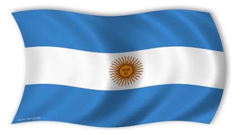 La bandera nacional argentina, características técnicas y legales, uso de la misma. Logo Bandera Argentina - ClipArt Best