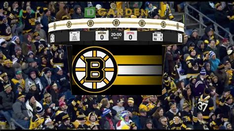 Boston Bruins Scoreboard Goal Horn Youtube