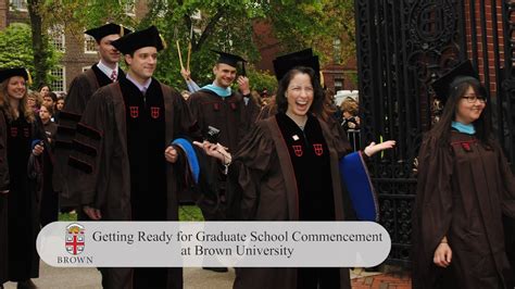 Getting Ready For The Doctoral Commencement Ceremony At Brown University 2018 Youtube
