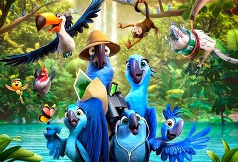 Nueva Película Rio 2 Blu Junto A Su Familia Juegos Cartoon ~ Juegos