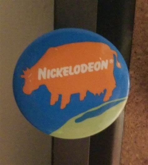 1985 Nickelodeon Pin Nickelodeon Patches Retro