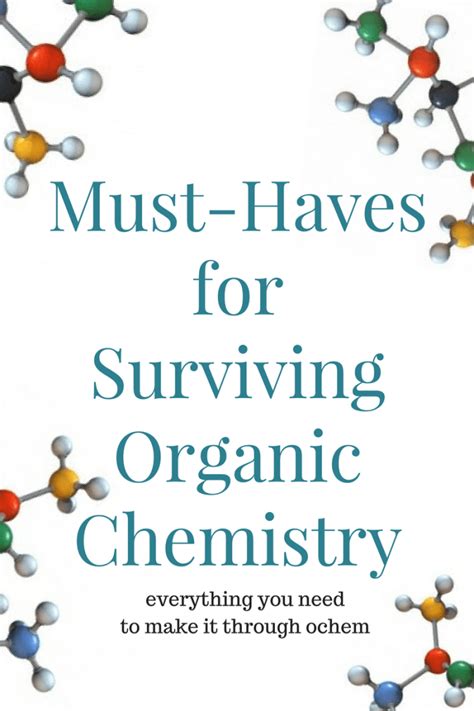 Tips For Passing Organic Chemistry Owlcation