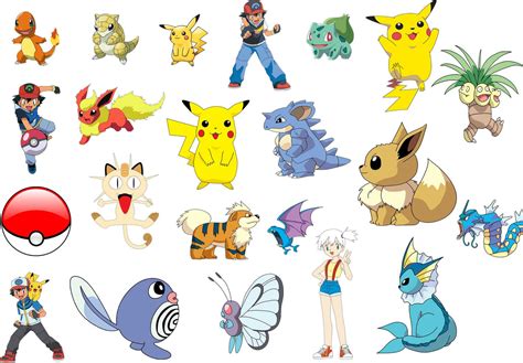 Free Printable Pokemon Characters