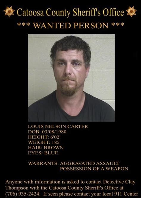 Catoosa County Arrests Assault Suspect Wdef