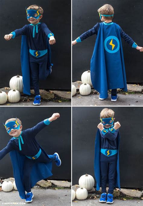 Homemade Halloween Costumes No Sew Superheroes Diy Superhero Costume