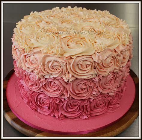 Female Birthday Cakes Weegee Deans Elegant Birthday