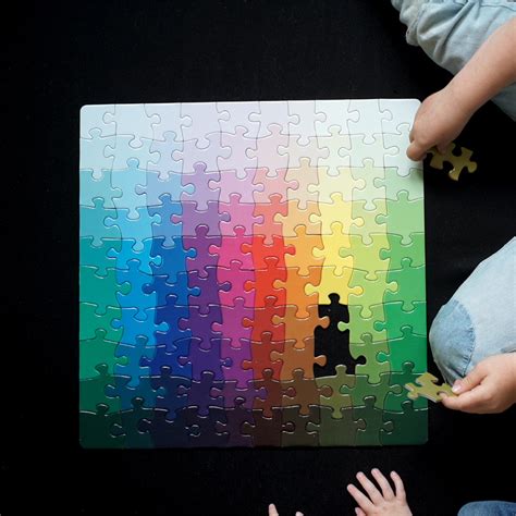 100 Colors Puzzle Lamington Drive Touch Of Modern