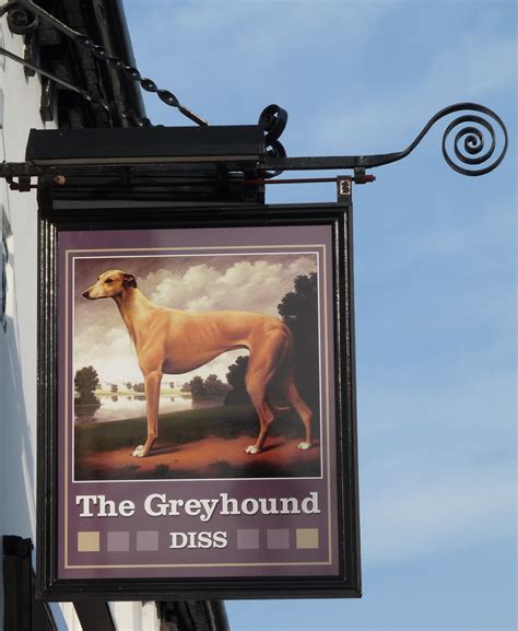 The Greyhound Pub Sign In Diss Norfolk Peter Ashton Flickr