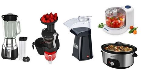 Pick up a new blender, food processor, crock pot, stand mixer, and many other types of small appliances. Small Kitchen Appliances from $5 @ Walmart.ca