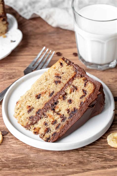 Banana Chocolate Chip Cake Just So Tasty