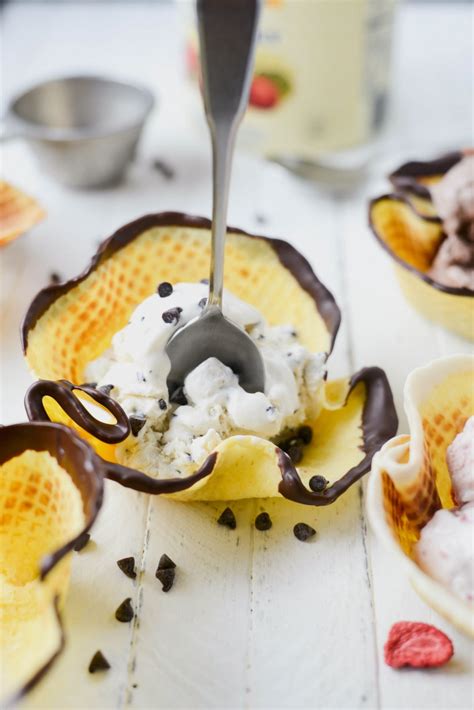 Simply Scratch Homemade Ice Cream Waffle Bowls Tillamook Ice Cream