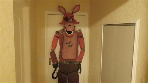 Fnaf Foxy Real Life Size Model Youtube