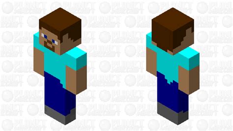 Classic Steve For Bedrock Edition Minecraft Skin