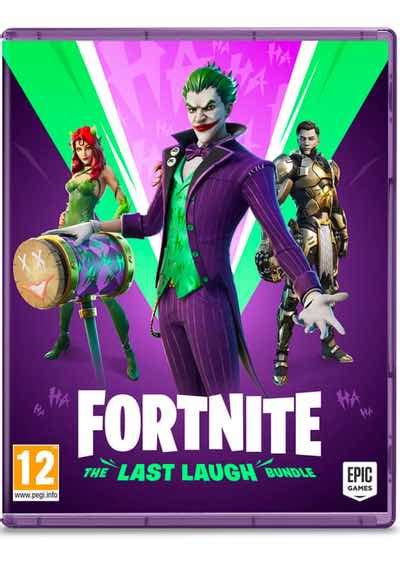 Here's where to get fortnite's new last laugh skin bundle featuring joker and poison ivy. Fortnite The Last Laugh Bundle XBOX One - PREPAIDGAMERCARD