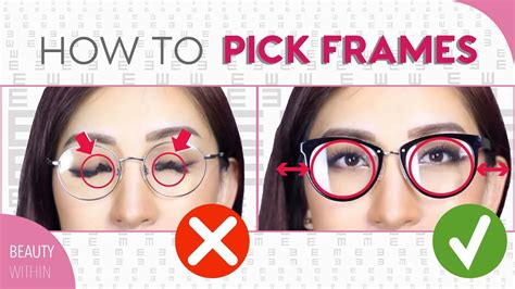 How To Pick The Perfect Glasses For Your Face Shape Beauty Within Youtube