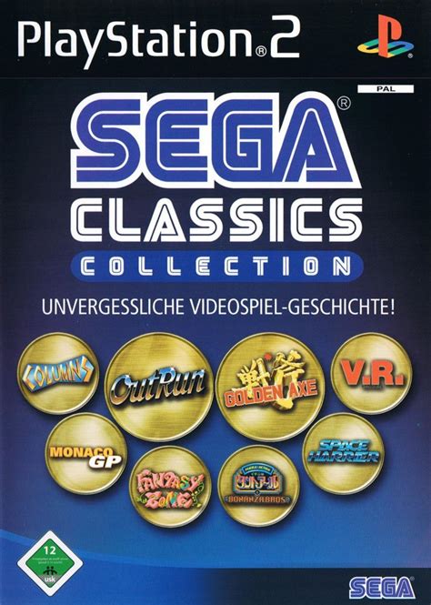 Sega Classics Collection 2005 Playstation 2 Box Cover Art Mobygames