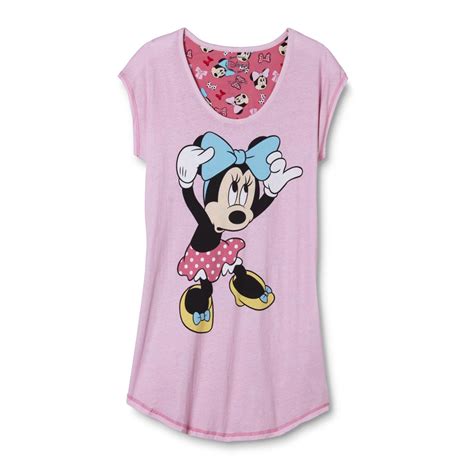 Disney Plus Size Minnie Mouse Womens Plus Sleep Shirt