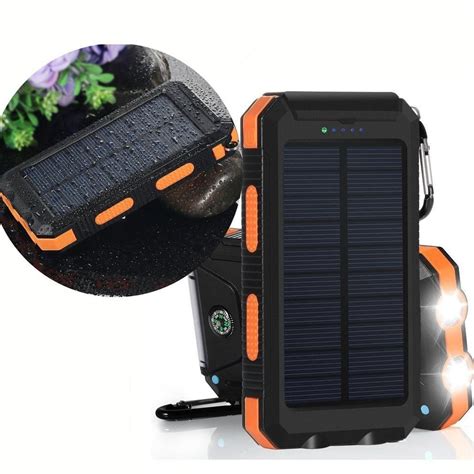 Solar Powered Charging Bank