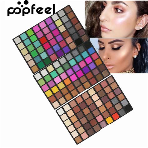 Professional Colors Eyeshadow Palette Makeup Glitter Nude Matte Eye