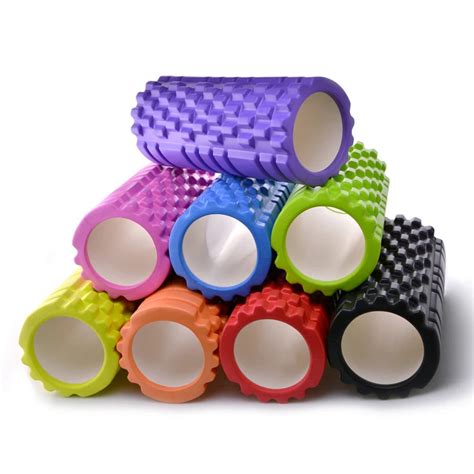 Foam Massage Roller Floating Point Fitness Gym Exercise Eva Yoga Foam Roller For Physio Massage