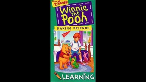 Opening To Winnie The Pooh Learning Making Friends Vhs Youtube