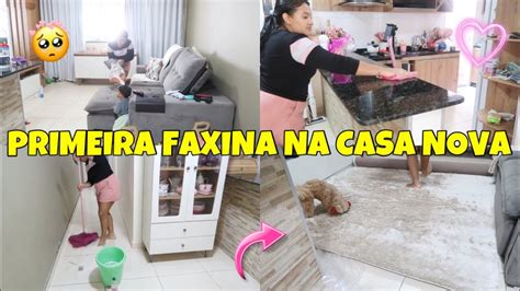 Primeira Faxina Na Casa Nova Depois Da MudanÇa Colocamos Os Tapetes